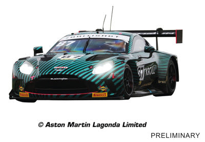 CARRERA  32069 Aston Martin Vantage AMR GT3 Evo "Blackthorn AMR, No.87"