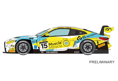 CARRERA 32078 BMW M4 GT3 "RAM Racing, No. 15" British GT 2024