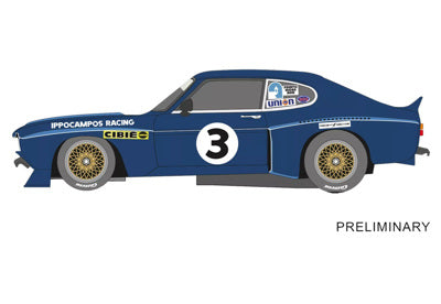 CARRERA  32080 Ford Capri RS 3100 "Ippocampos Racing, No.3"