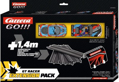 carrera go 最長8.4m ACアダプター付フルセット CARRERA 71605 Extension Pack - GT Racer