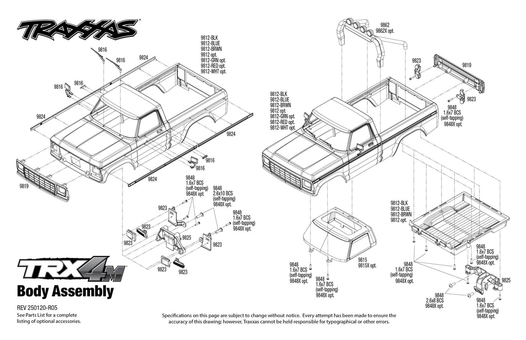 TRA97044-1BROWN Traxxas 1/18 TRX-4M High Trail 79 F150 Truck - **Brown** (Sold Separately extra battery please ORDER #TRA2821)