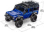 TRA97054-1 Traxxas TRX-4M Land Rover Defender 1/18 RTR Trail Truck, Silver (Sold Separately extra battery please ORDER #TRA2821)