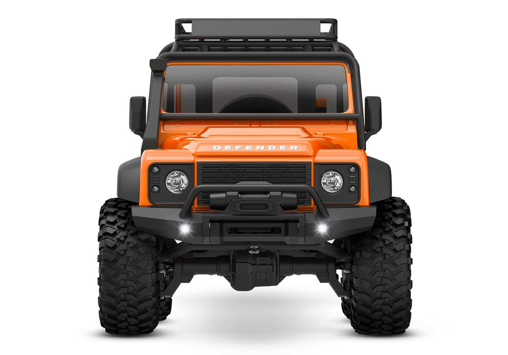 TRA97054-1ORANGE Traxxas TRX-4M Land Rover Defender 1/18 RTR Trail Truck, Orange (Sold Separately extra battery please ORDER #TRA2821)