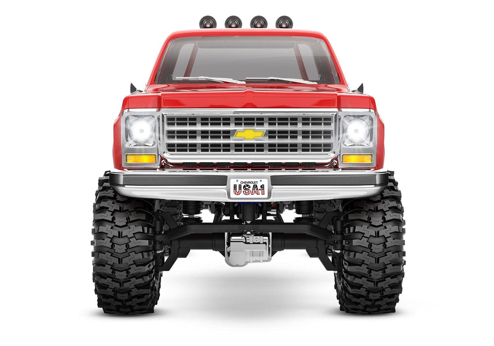 TRA97064-1RED Traxxas 1/18 TRX-4M Chevrolet K10 High Trail Truck - Red (Sold Separately extra battery please ORDER #TRA2821)