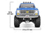 TRA97064-1BLUE Traxxas 1/18 TRX-4M Chevrolet K10 High Trail Truck - Blue(Sold Separately extra battery please ORDER #TRA2821)