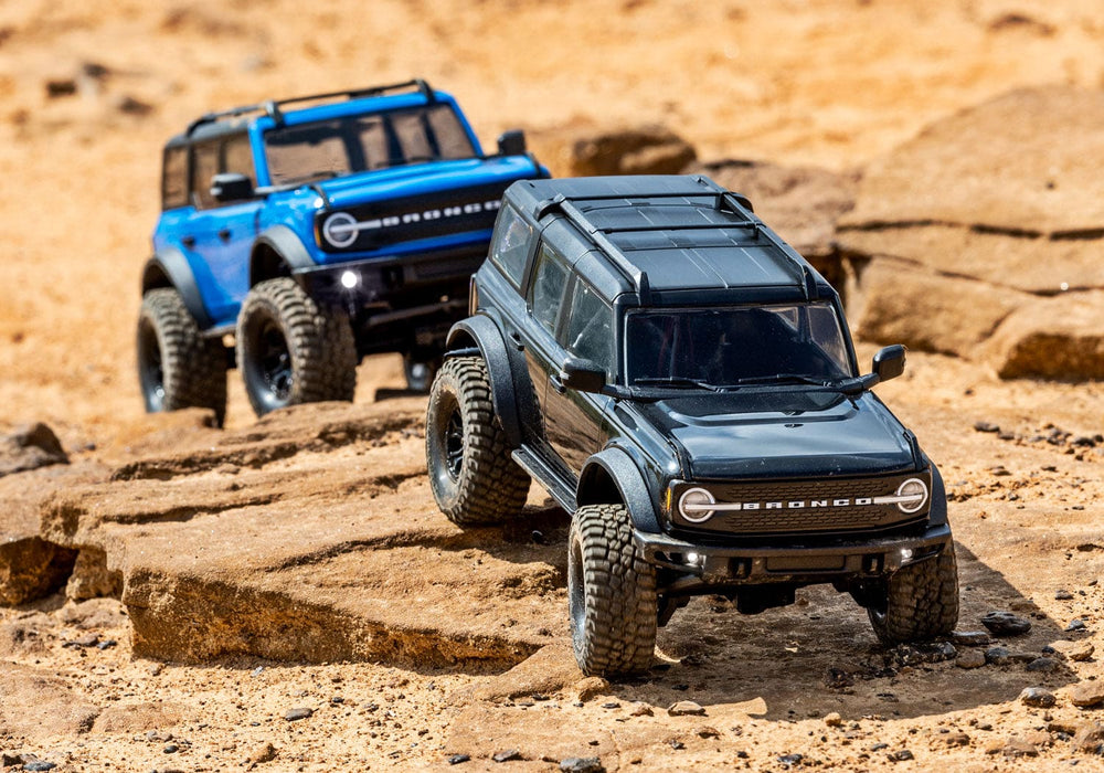 TRA97074-1 Traxxas TRX-4M Ford Bronco 1/18 RTR 4X4 Trail Truck, Black (Sold Separately extra battery please ORDER #TRA2821)