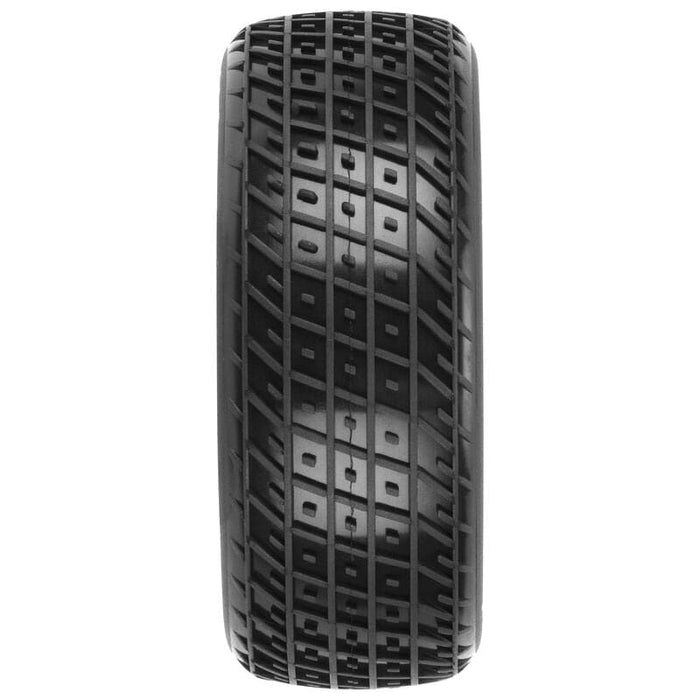 AKA13334QR 1/10 Array Super Soft Long Wear 2WD/4WD Front 2.2" Dirt Oval Tires (2)