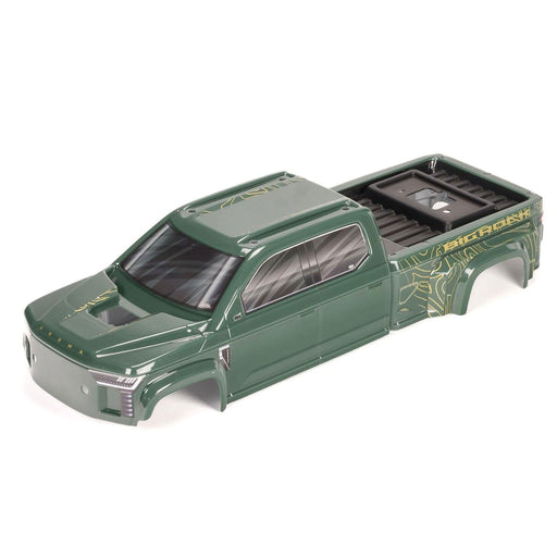 ARA-1380 BIG ROCK CREW 4X4 Cab Clipless Painted Decaled Trimmed Body, Green