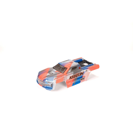 ARA-1517 1/8 Painted Body with Decals, Blue/Orange: KRATON 6S BLX V6