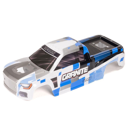 ARA-2246 1/10 Clipless Painted Decaled Body, Blue: GRANITE 4X4