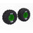 ARA-2575 dBoots Cut Chevron MT Tire Set Glued, Green