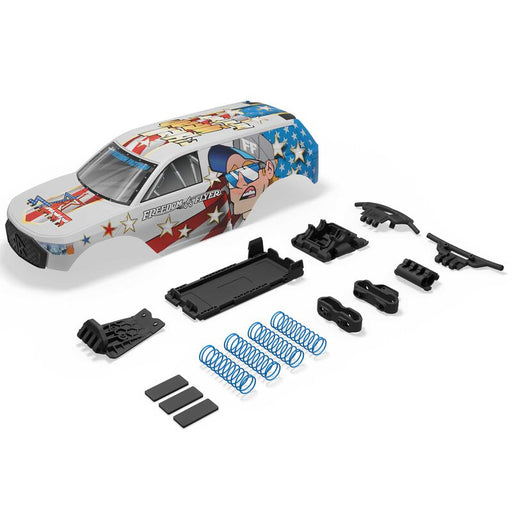 ARA-3218 Arrma GORGON Painted Decaled Trimmed Body Set (Freedom Flyer)
