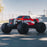 ARA2102T2 1/18 GRANITE GROM MEGA 380 Brushed 4X4 Monster Truck RTR with Battery & Charger, Red (FOR A EXTRA BATTERY PLEASE ORDER SPMX142S30H2)