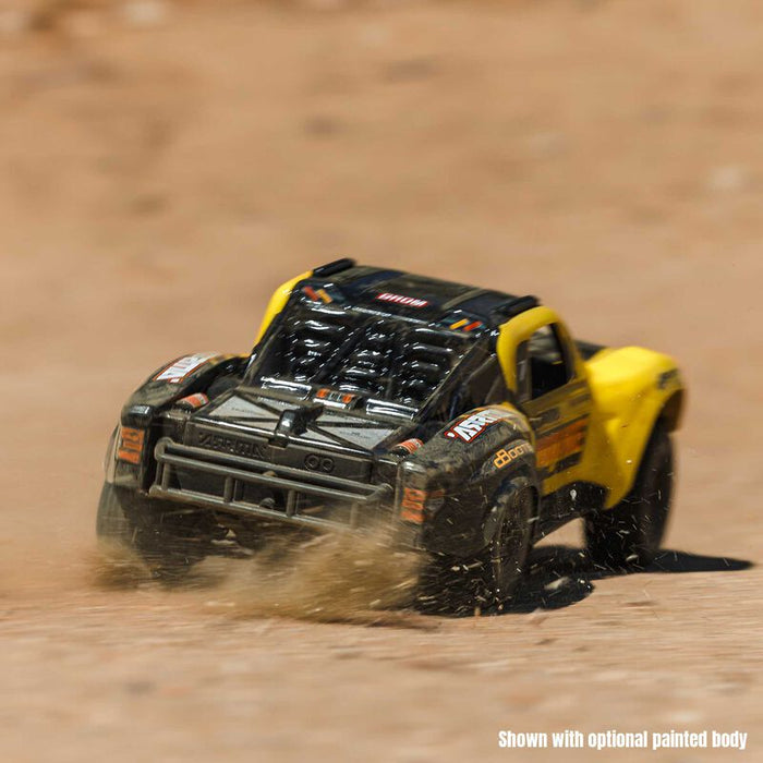 ARA2104KT1 Arrma 1/16 MOJAVE GROM 4X4 RTA Desert Truck (B&C) - Clear/Black (FOR A EXTRA BATTERY PLEASE ORDER SPMX142S30H2)