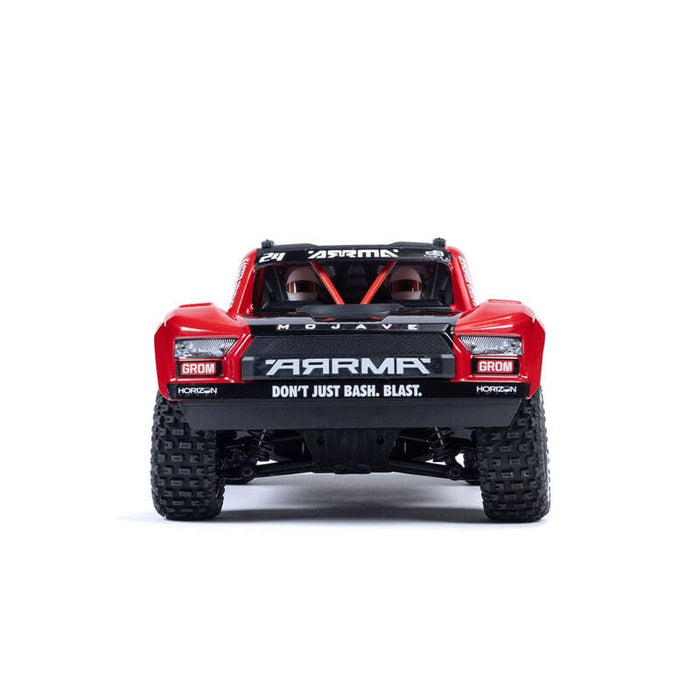 ARA2104T1 MOJAVE GROM MEGA 380 Brushed 4X4 Small Scale Desert Truck RTR with Battery & Charger, Red/Black(FOR A EXTRA BATTERY PLEASE ORDER SPMX142S30H2)
