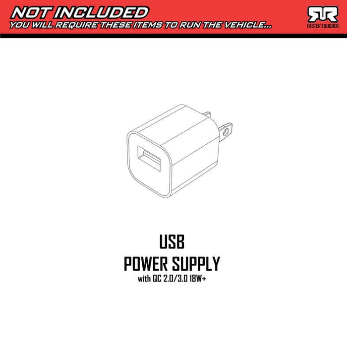 ARA2104T1 MOJAVE GROM MEGA 380 Brushed 4X4 Small Scale Desert Truck RTR with Battery & Charger, Red/Black(FOR A EXTRA BATTERY PLEASE ORDER SPMX142S30H2)