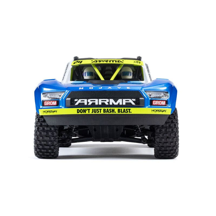 ARA2104T2 MOJAVE GROM MEGA 380 Brushed 4X4 Small Scale Desert Truck RTR with Battery & Charger, Blue/White (FOR A EXTRA BATTERY PLEASE ORDER SPMX142S30H2)
