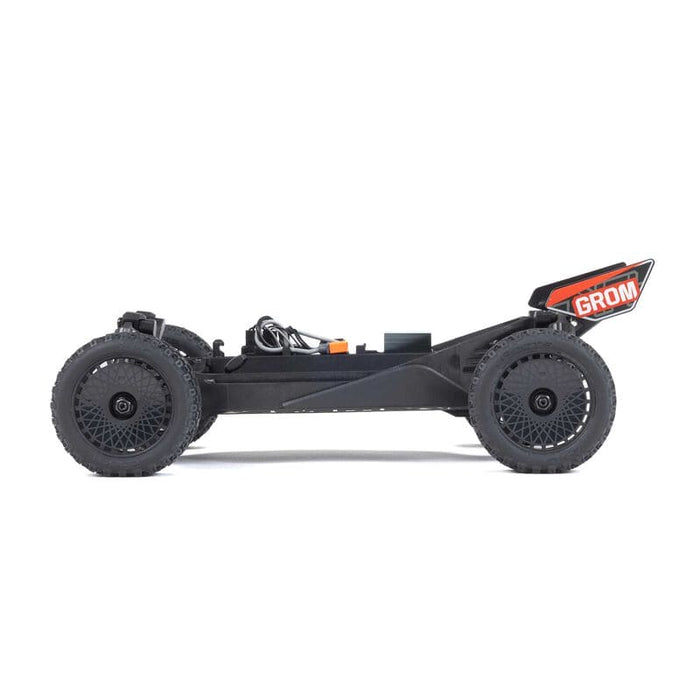 ARA2106T2 TYPHON GROM MEGA 380 Brushed 4X4 Small Scale Buggy RTR with Battery & Charger, Red/White (FOR A EXTRA BATTERY NOT INCLUDED PLEASE ORDER SPMX142S30H2)