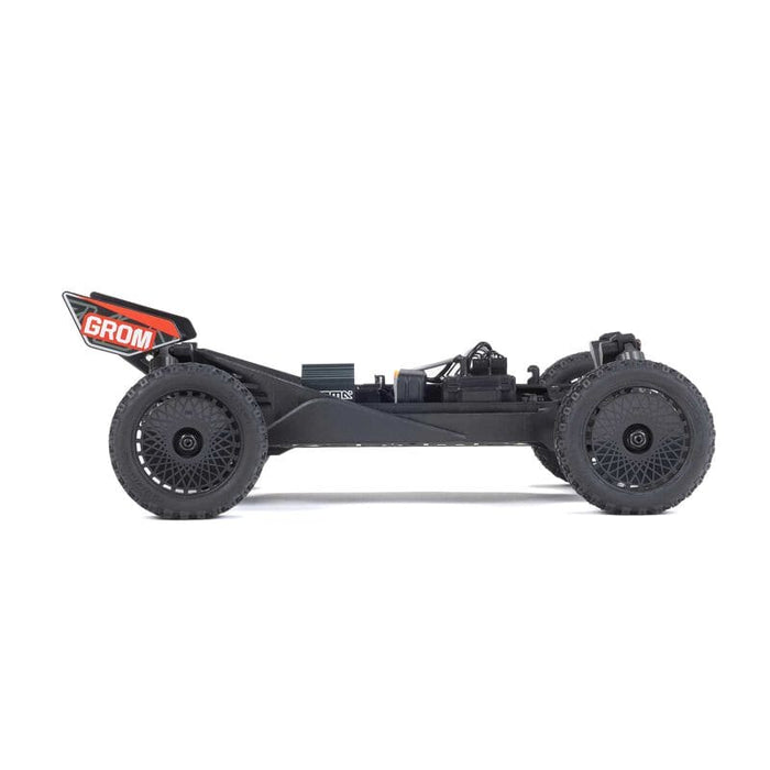 ARA2106T2 TYPHON GROM MEGA 380 Brushed 4X4 Small Scale Buggy RTR with Battery & Charger, Red/White (FOR A EXTRA BATTERY NOT INCLUDED PLEASE ORDER SPMX142S30H2)