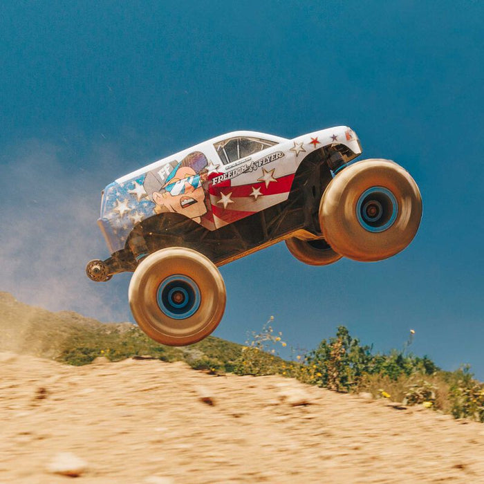 ARA2130FF Arrma 1/16 Freedom Flyer 4X4 RTR (B&C Incl) - White