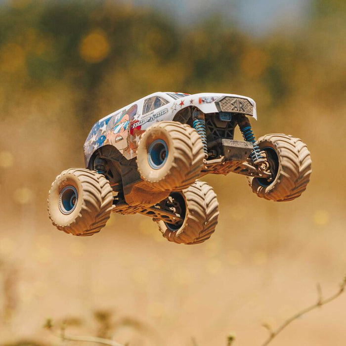 ARA2130FF Arrma 1/16 Freedom Flyer 4X4 RTR (B&C Incl) - White