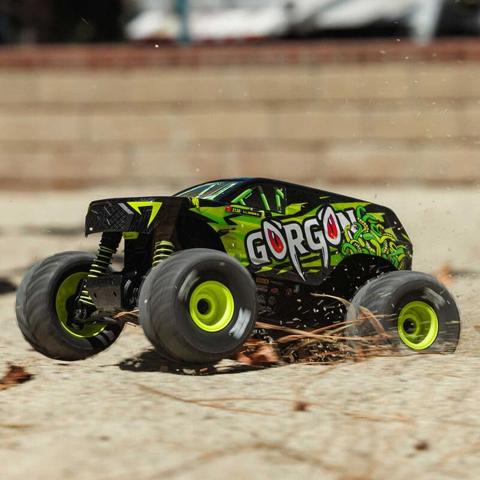 ARA2130T1 Arrma 1/16 GORGON GROM 4X4 RTR Brushed Monster Truck (Battery & Charger Included) Yellow
