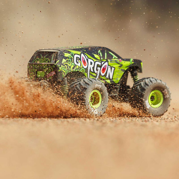 ARA2130T1 Arrma 1/16 GORGON GROM 4X4 RTR Brushed Monster Truck (Battery & Charger Included) Yellow