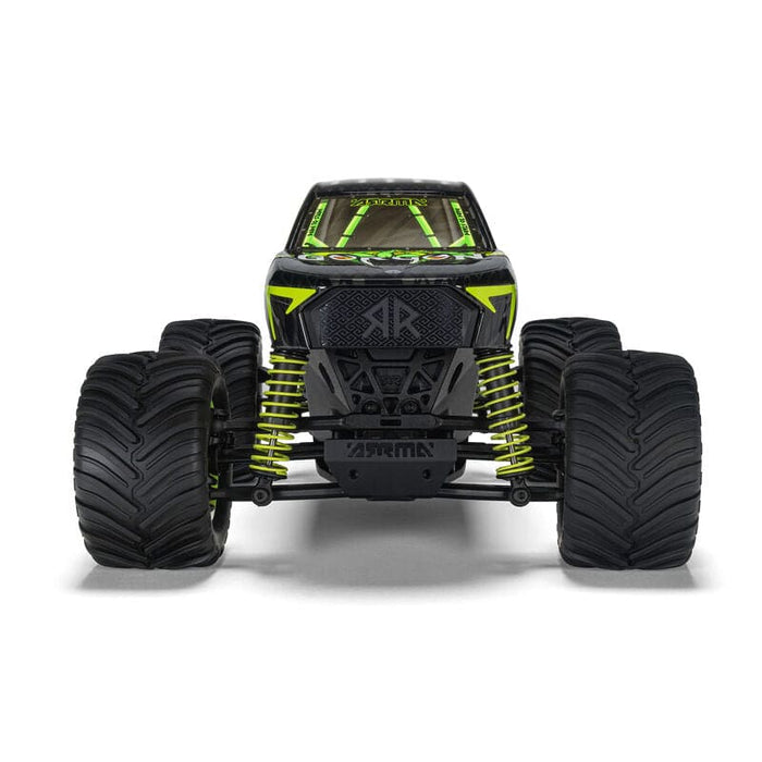 ARA2130T1 Arrma 1/16 GORGON GROM 4X4 RTR Brushed Monster Truck (Battery & Charger Included) Yellow