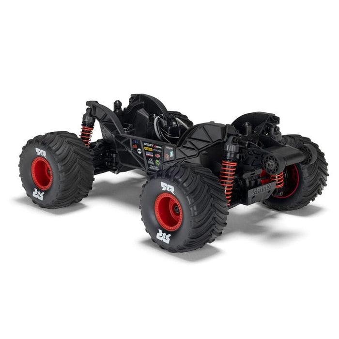 ARA2130T2 Arrma 1/16 GORGON GROM 4X4 RTR Brushed Monster Truck (Battery & Charger Included) Red