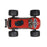 ARA2130T2 Arrma 1/16 GORGON GROM 4X4 RTR Brushed Monster Truck (Battery & Charger Included) Red