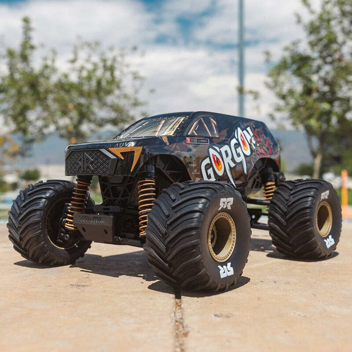 ARA2130T3 Arrma 1/16 GORGON GROM 4X4 RTR Brushed Monster Truck (Battery & Charger Included) Bronze (FOR A EXTRA BATTERY PLEASE ORDER SPMX142S30H2)