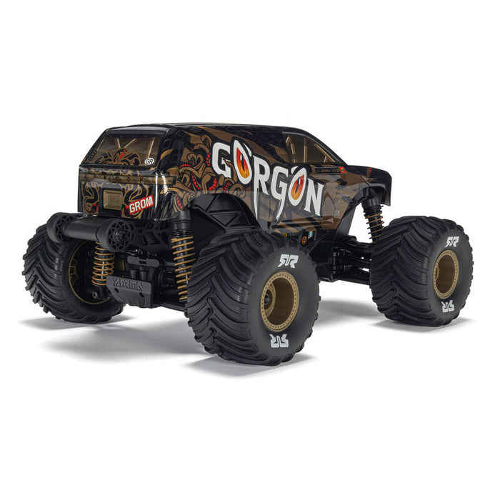 ARA2130T3 Arrma 1/16 GORGON GROM 4X4 RTR Brushed Monster Truck (Battery & Charger Included) Bronze (FOR A EXTRA BATTERY PLEASE ORDER SPMX142S30H2)