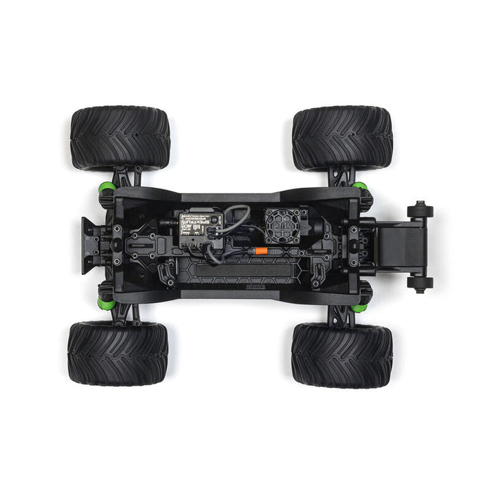 ARA2137T2 1/16 QUAKE GROM 4X4 RTR Brushed Monster Truck (Battery & Charger Included), Green
