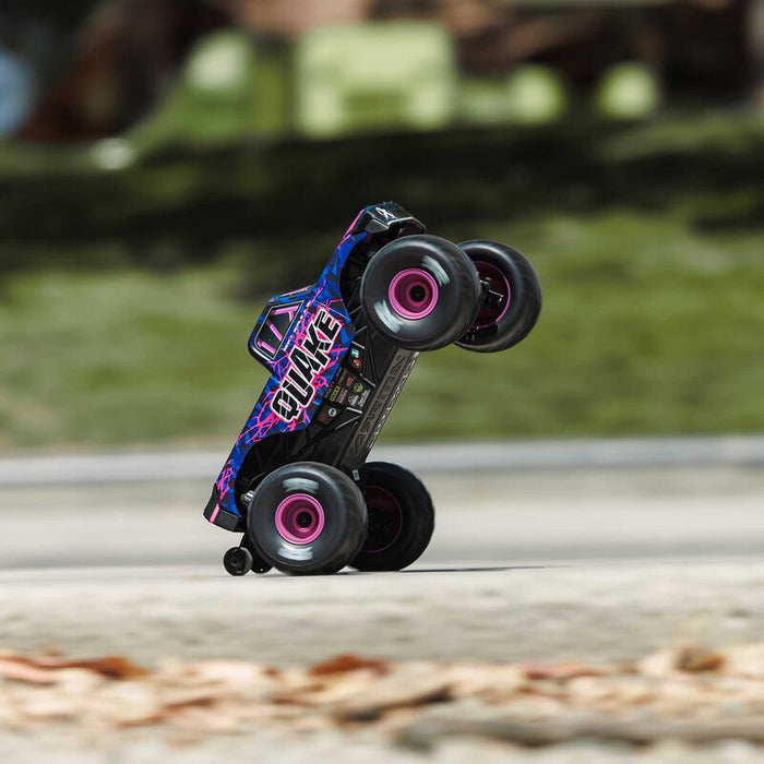 ARA2137T3 1/16 QUAKE GROM 4X4 RTR Brushed Monster Truck (Battery & Charger Included), Purple