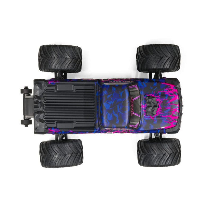 ARA2137T3 1/16 QUAKE GROM 4X4 RTR Brushed Monster Truck (Battery & Charger Included), Purple
