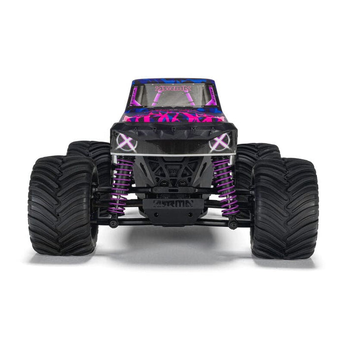 ARA2137T3 1/16 QUAKE GROM 4X4 RTR Brushed Monster Truck (Battery & Charger Included), Purple