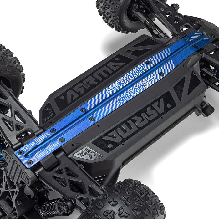 ARA2508ST1 Arrma 1/16 Mini KRATON 223S Brushless DSC 4x4 RTR - Red/Blue