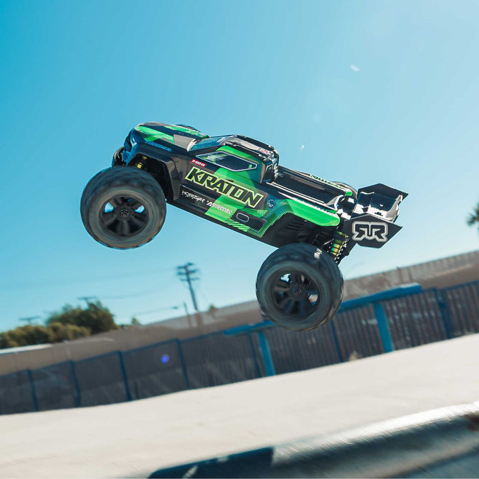 ARA2508ST3 Arrma 1/16 Mini KRATON 223S Brushless DSC 4x4 RTR - GREEN( USA ONLY )