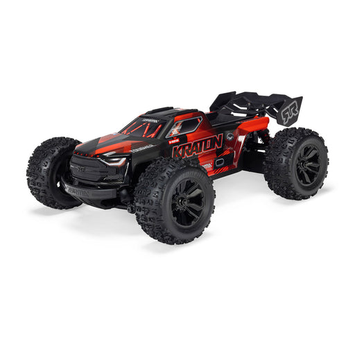ARA2508T1 Arrma 1/16 Mini KRATON 223S Brushless DSC 4x4 RTR - Black/Red