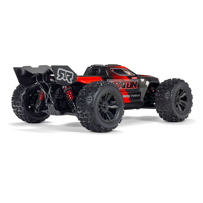 ARA2508T1 Arrma 1/16 Mini KRATON 223S Brushless DSC 4x4 RTR - Black/Red *YOU will need this to run this truck #SPMXCA320, SPMX-1027, SPMX203S30H2 and SPMXC2050
