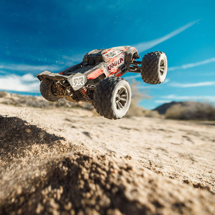 ARA2508T1 Arrma 1/16 Mini KRATON 223S Brushless DSC 4x4 RTR - Black/Red *YOU will need this to run this truck #SPMXCA320, SPMX-1027, SPMX203S30H2 and SPMXC2050