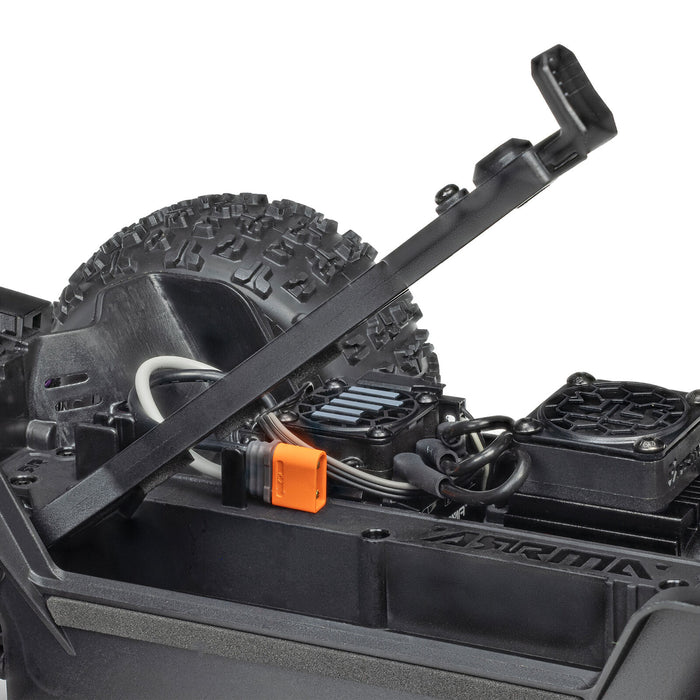 ARA2508T1 Arrma 1/16 Mini KRATON 223S Brushless DSC 4x4 RTR - Black/Red *YOU will need this to run this truck #SPMXCA320, SPMX-1027, SPMX203S30H2 and SPMXC2050
