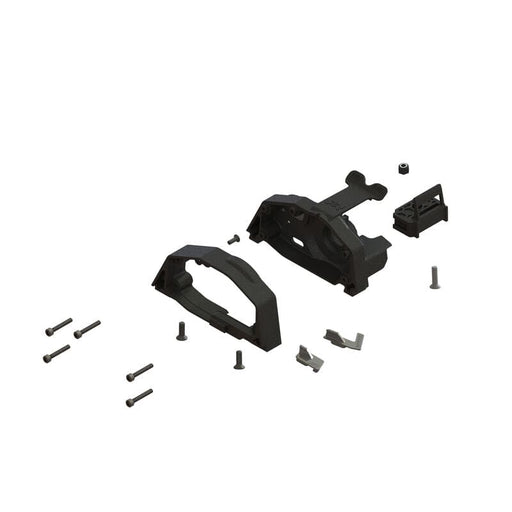 ARA311169 Aluminum Center Diff Motor Mount Set