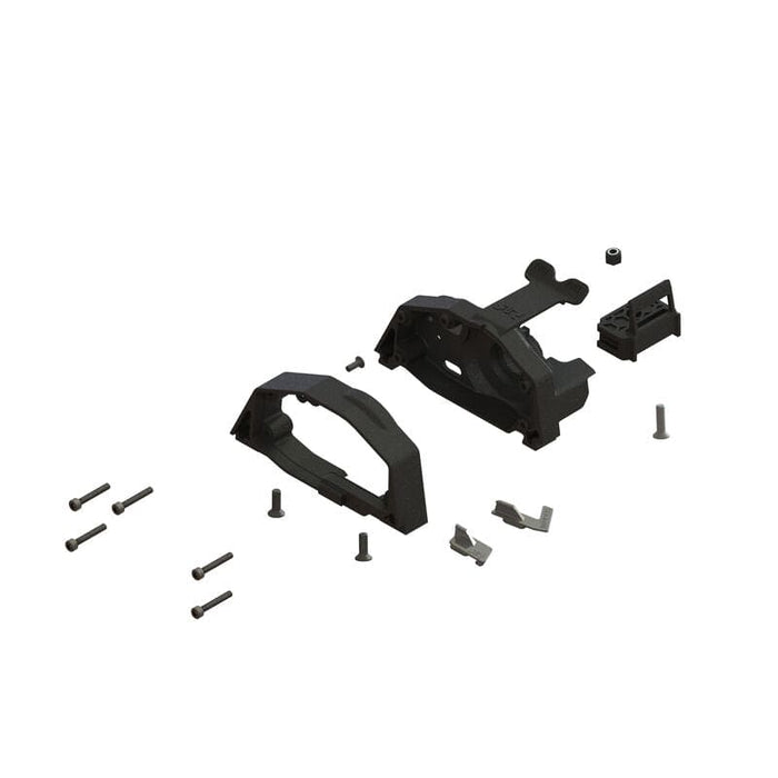 ARA311169 Aluminum Center Diff Motor Mount Set