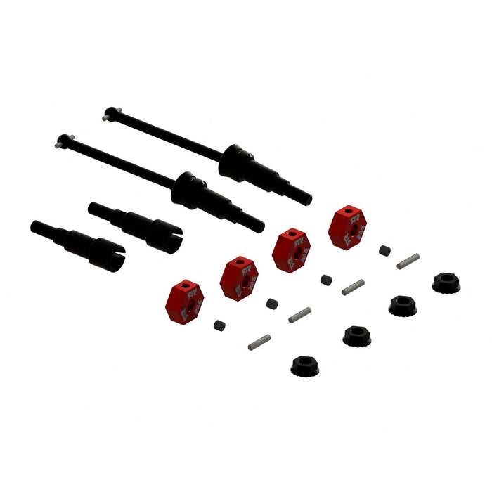 ARA311198 Metal Axle & Hex Set