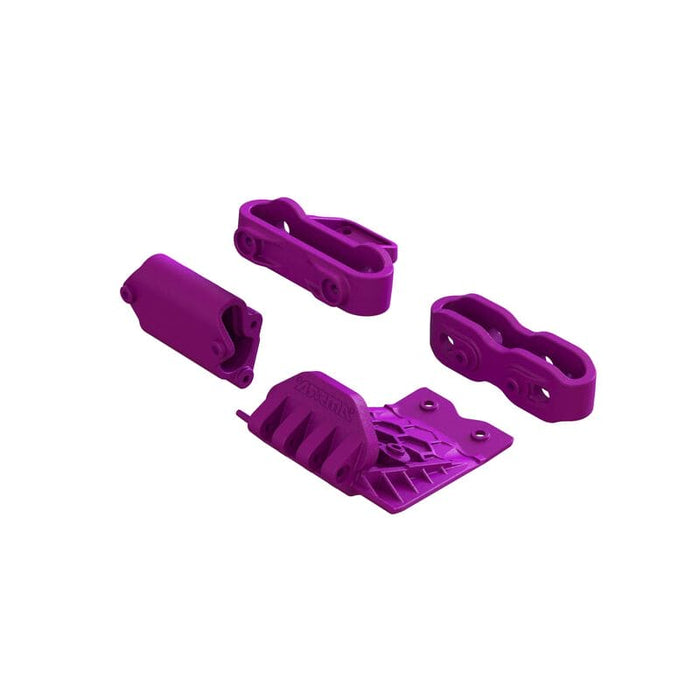 ARA320769 Lower Skid And Bumper Mount Set, Purple