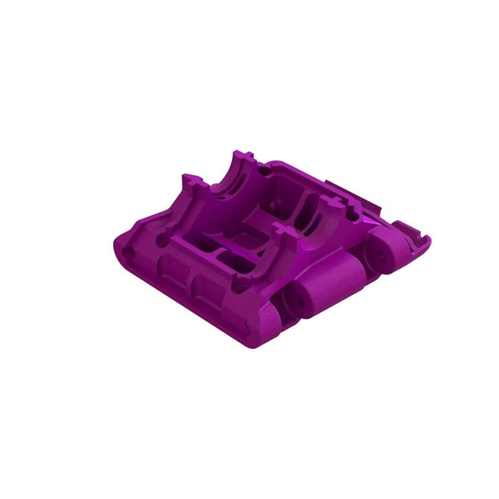 ARA320770 Rear Lower Skid/Gearbox Mount (1pc) - Purple