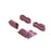 ARA320783 Lower Skid And Bumper Mount Set, Pink