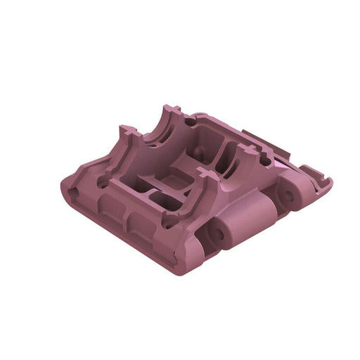 ARA320784 Rear Lower Skid/Gearbox Mount (1pc) - Pink