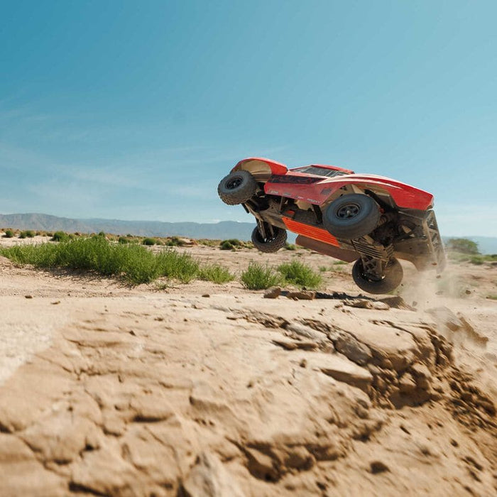 ARA3221ST1  1/10 FURY MEGA 550 2WD Short Course Truck RTR with Battery & Charger, Red *FOR THIS TRUCK THE EXTRA BATTERY PART NUMBER IS ONXP5514**If you do order from this Sale, ALL sales are final sale